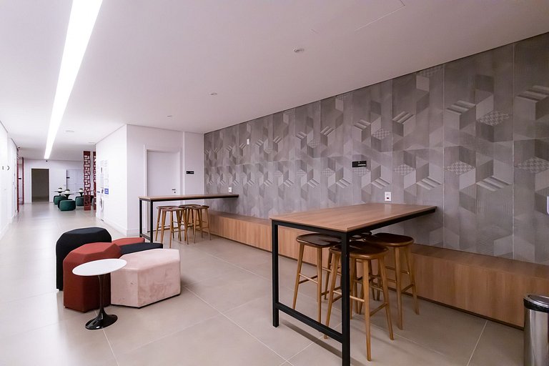 Studio moderno na Vila Clementino - 3° andar