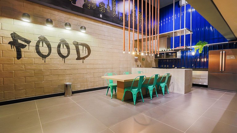 Studio no 8°andar, perto da Avenida Paulista