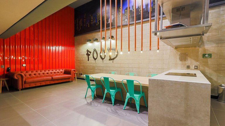 Studio no 8°andar, perto da Avenida Paulista