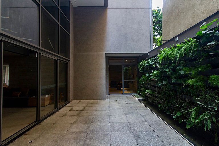 Studio moderno com Rooftop na Bela cintra