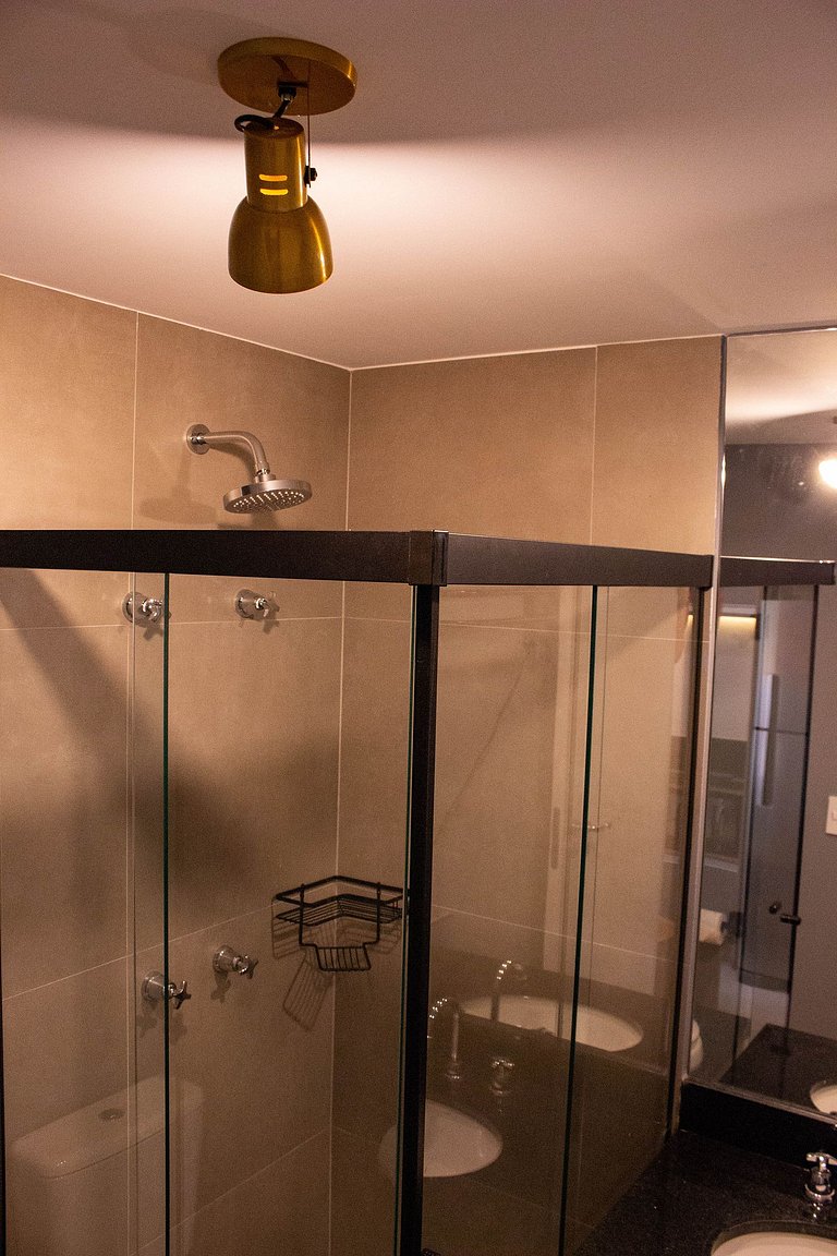 Studio moderno com Rooftop na Bela cintra