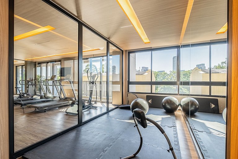 Studio divino com quintal na Vila Mariana
