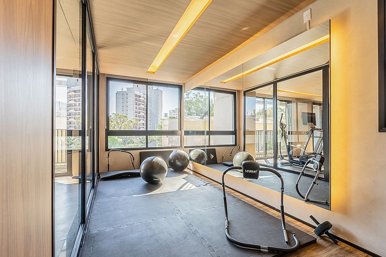 Studio novo a 100m do Metrô, para 4 Pessoas