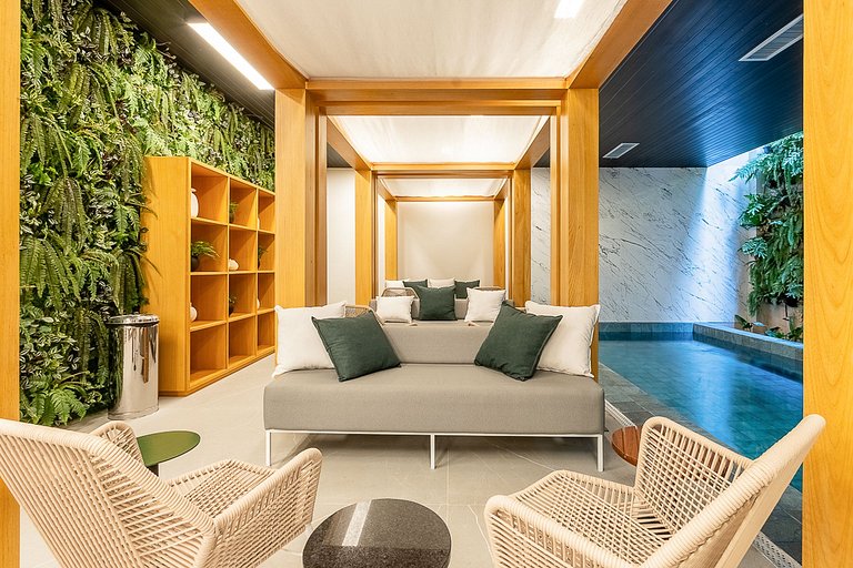 Studio divino com quintal na Vila Mariana