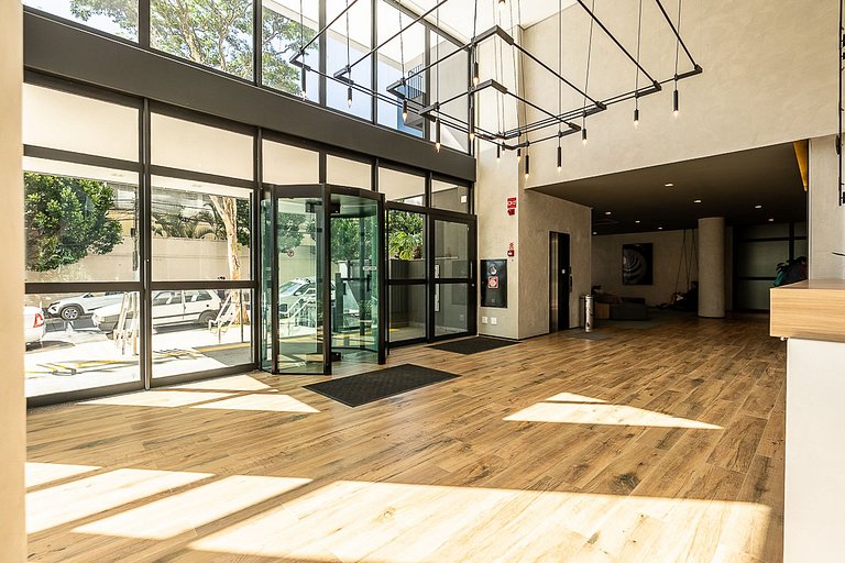 Studio novo a 100m do Metrô, para 4 Pessoas