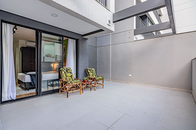 Studio moderno e lindo com varanda na Vila Mariana