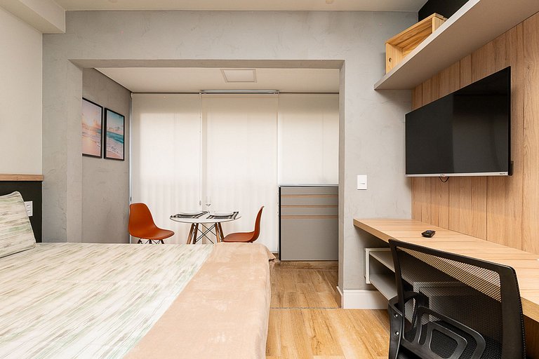 Studio novo a 100m do Metrô Vila Mariana