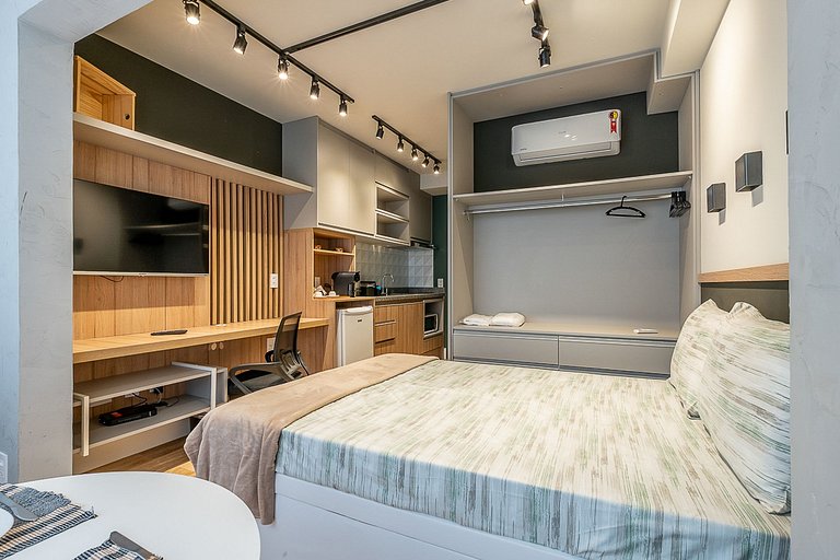 Studio novo a 100m do Metrô Vila Mariana