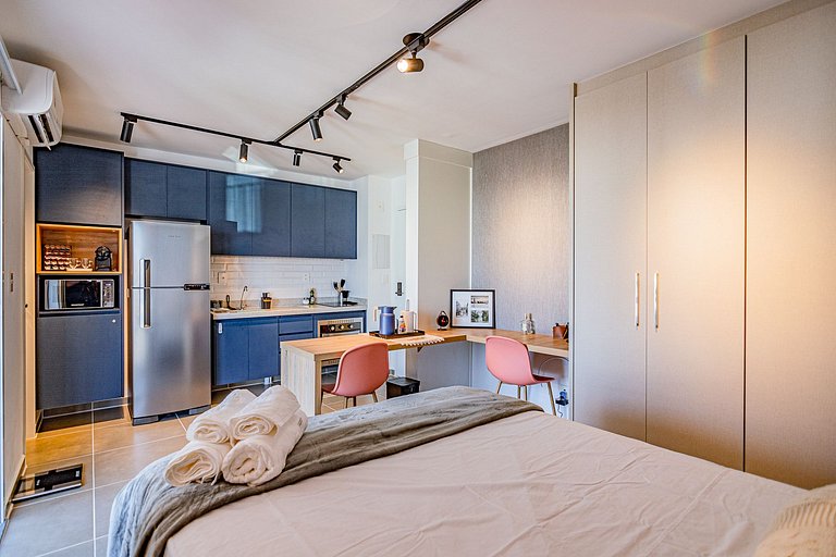 Studio completo e moderno na Vila Mariana