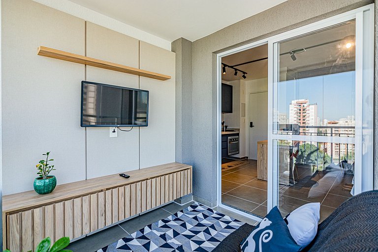 Studio completo e moderno na Vila Mariana