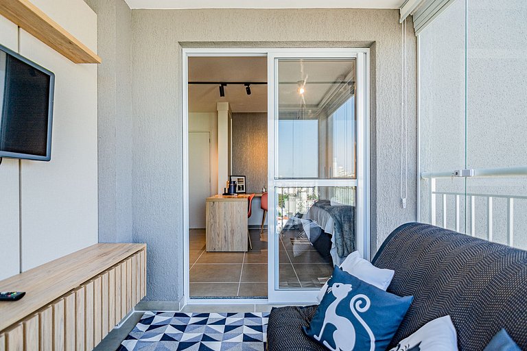 Studio completo e moderno na Vila Mariana
