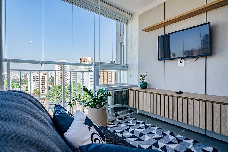 Studio completo e moderno na Vila Mariana