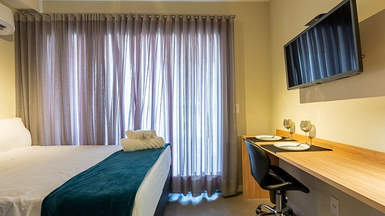 Studio novo e Funcional em Frente ao Poliedro