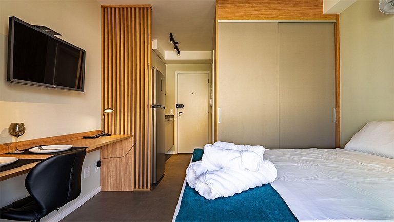 Studio novo e Funcional em Frente ao Poliedro