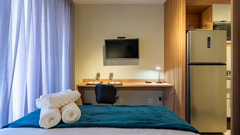 Studio novo e Funcional em Frente ao Poliedro