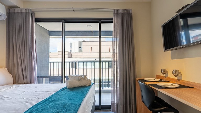 Studio novo e Funcional em Frente ao Poliedro