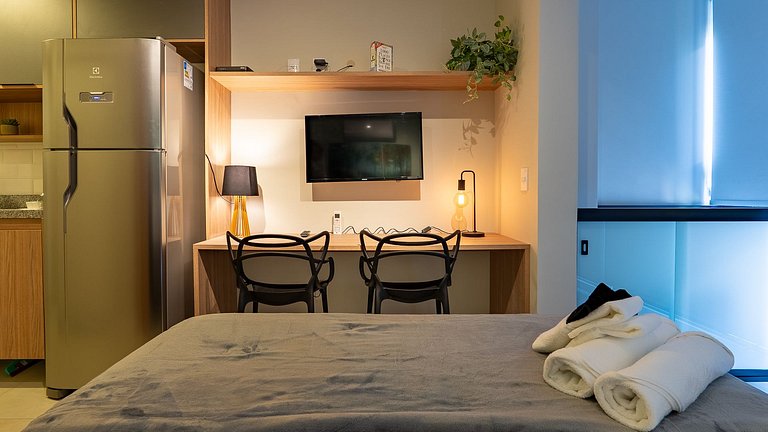 Studio Novo na Vila Mariana em frente a Poliedro