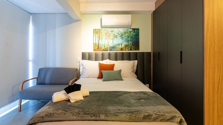 Studio Novo na Vila Mariana em frente a Poliedro