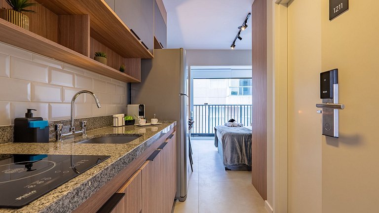 Studio Novo na Vila Mariana em frente a Poliedro