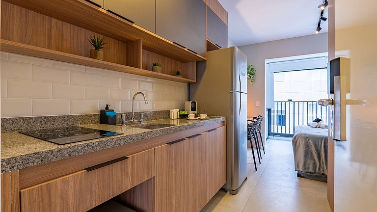 Studio Novo na Vila Mariana em frente a Poliedro