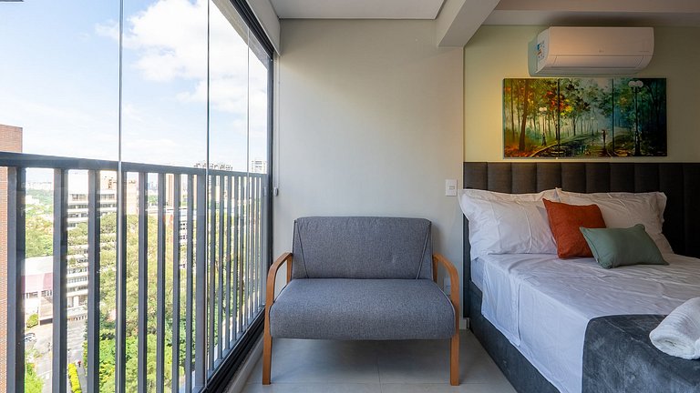 Studio Novo na Vila Mariana em frente a Poliedro