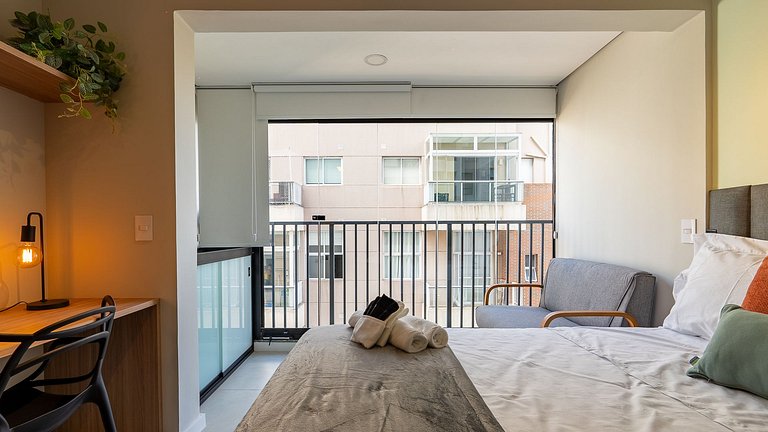 Studio Novo na Vila Mariana em frente a Poliedro