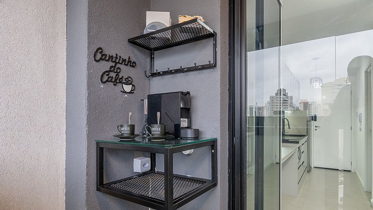 Studio Novo a 3min do Metrô, Comporta 3 Pessoas