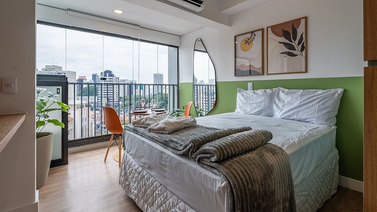 Studio Novo próx. ao Metrô, ESPM e Poliedro