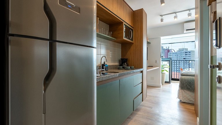 Studio Novo próx. ao Metrô, ESPM e Poliedro