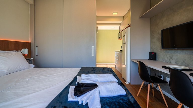 Studio divino com quintal na Vila Mariana