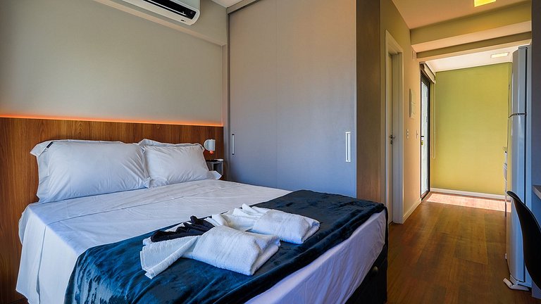 Studio divino com quintal na Vila Mariana