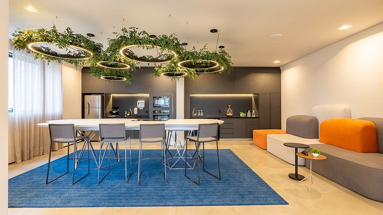 By DH: Studio Moderno, com Piscina no Rooftop