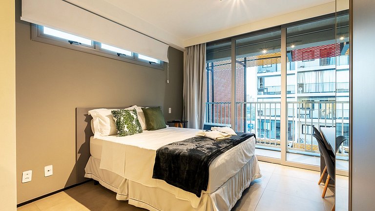 Studio magnifico ao lado do Shopping Ibirapuera