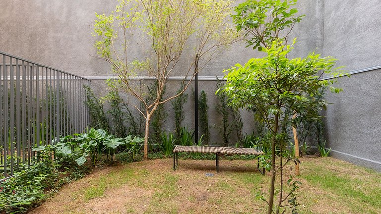 Studio magnifico no 18° andar em Perdizes