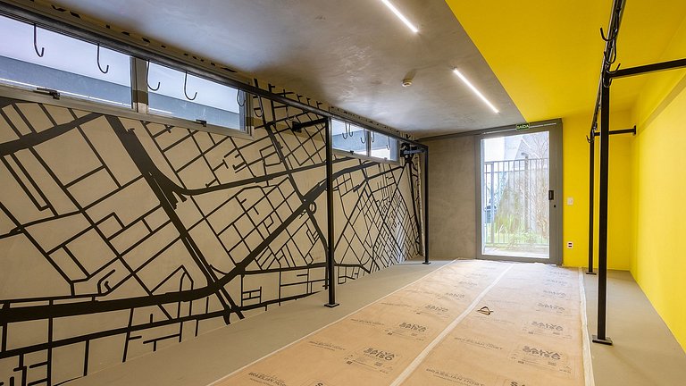 Studio magnifico no 18° andar em Perdizes