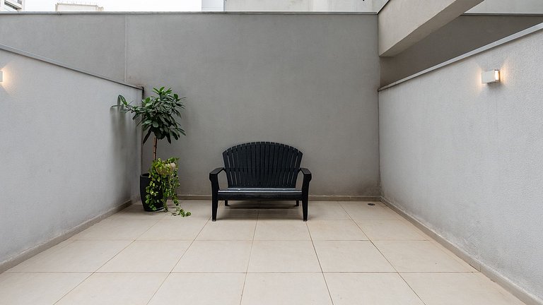 Estúdio moderno ao lado do shopping Frei Caneca