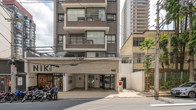 By DH: Sofisticação e praticidade em Pinheiros, próximo ao m
