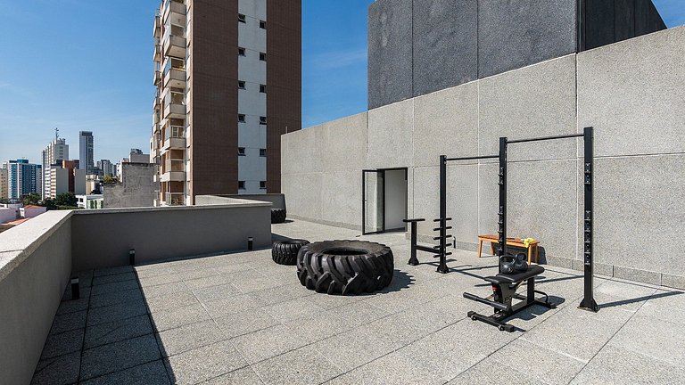 Studio Moderno na Vila Madalena – Perto do Metrô.