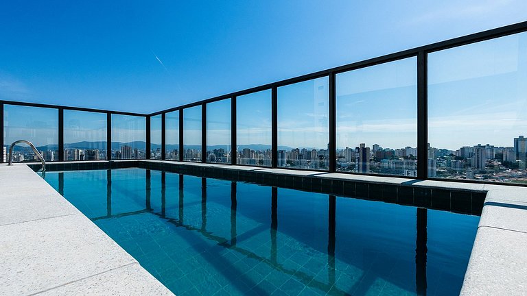 Alto Madalena - Studios de luxo com piscina panorâmica