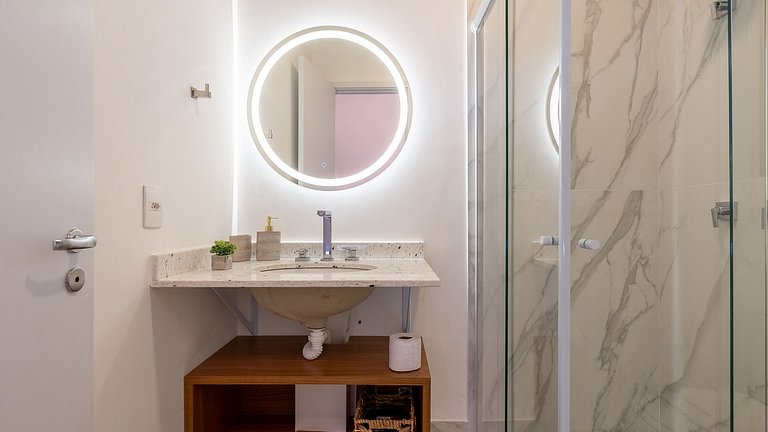 Apto Luxuoso para 3 Pessoas no Alto de Perdizes