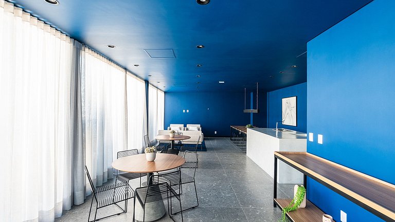 Studio moderno no 9° andar na Vila Buarque