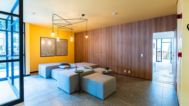 Studio moderno no 9° andar na Vila Buarque