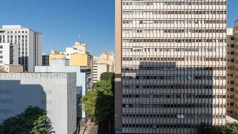 Studio completo no 9° andar na Vila Buarque