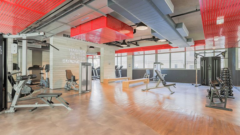 Studio moderno na Oscar Freire no 18° andar