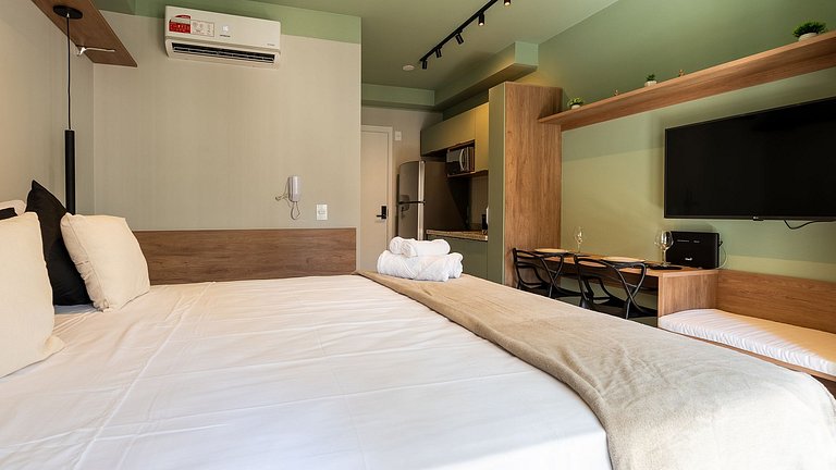 Studio Moderno e Funcional na Santa Cecília