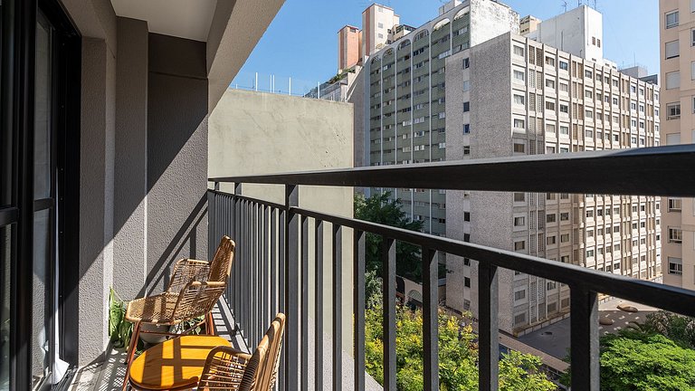 Studio Moderno e Funcional na Santa Cecília
