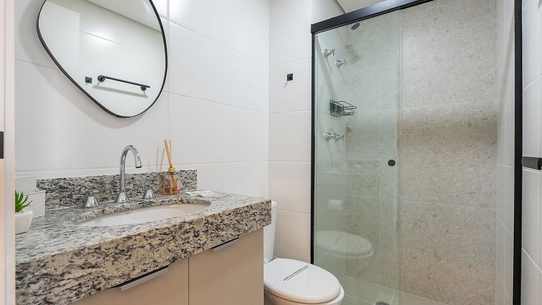 Studio magnifico no 18° andar em Perdizes