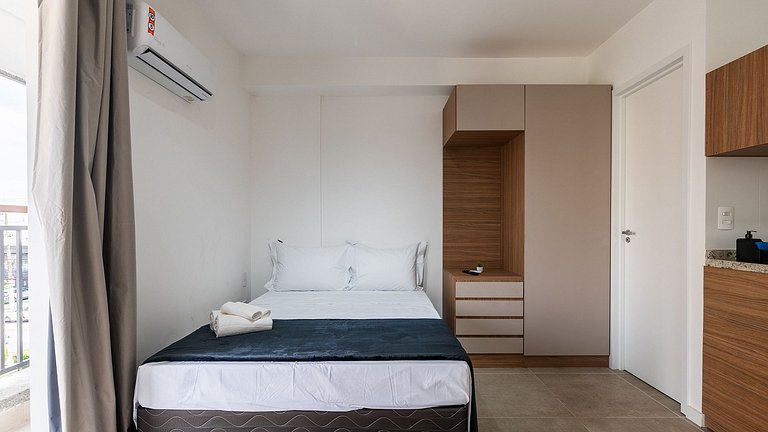 Studio Moderno na Vila Madalena – Perto do Metrô.