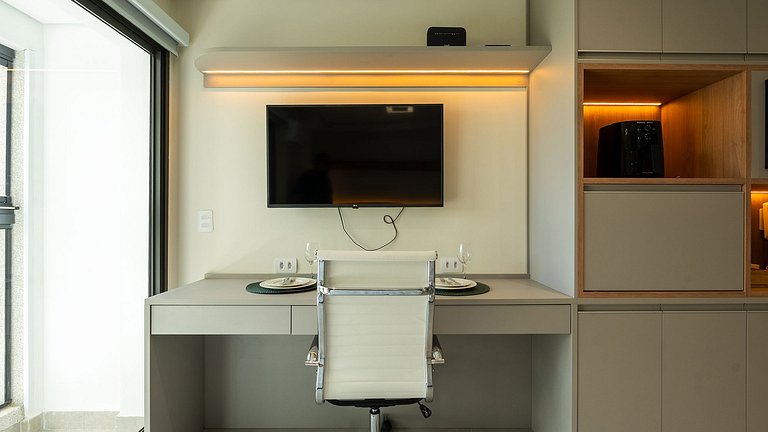 Studio mega luxuoso na Vila Madalena