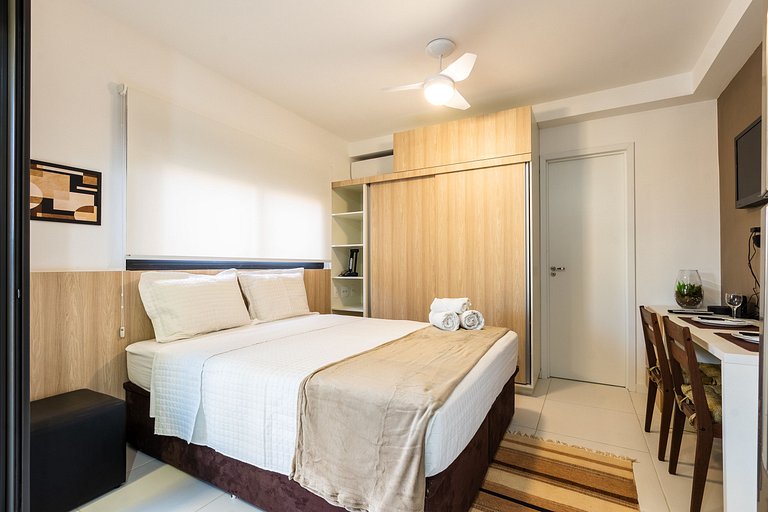 Studio confortável no 1° andar Vila Madalena